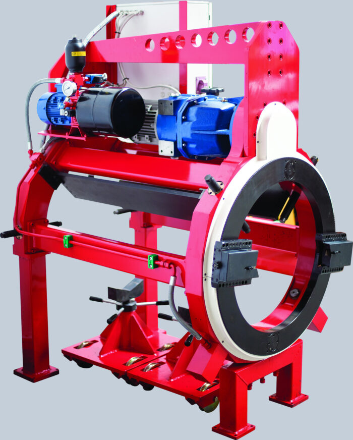 stationary pipe cold cutting and beveling machine hycube24