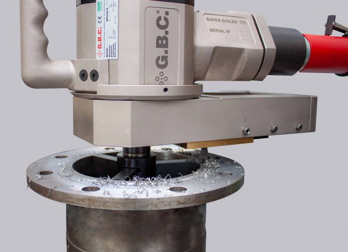Flange facing machine GBC Spider 12_70