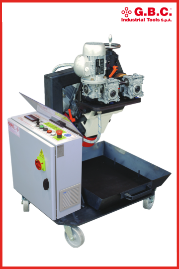 Compact Edge Reverse Plate Bevelling Machine